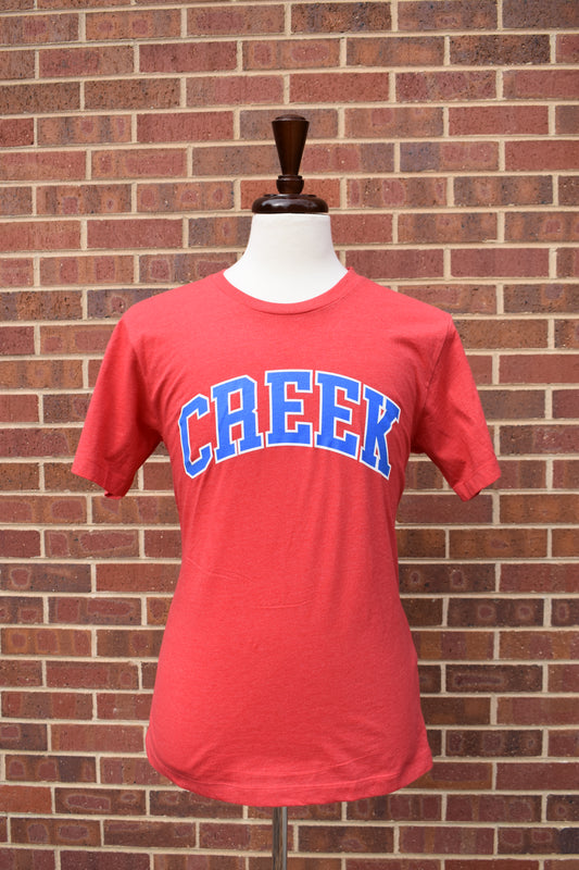 Red Short Sleeve Creek T-Shirt