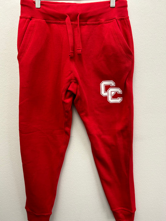 Red CC Sweatpants