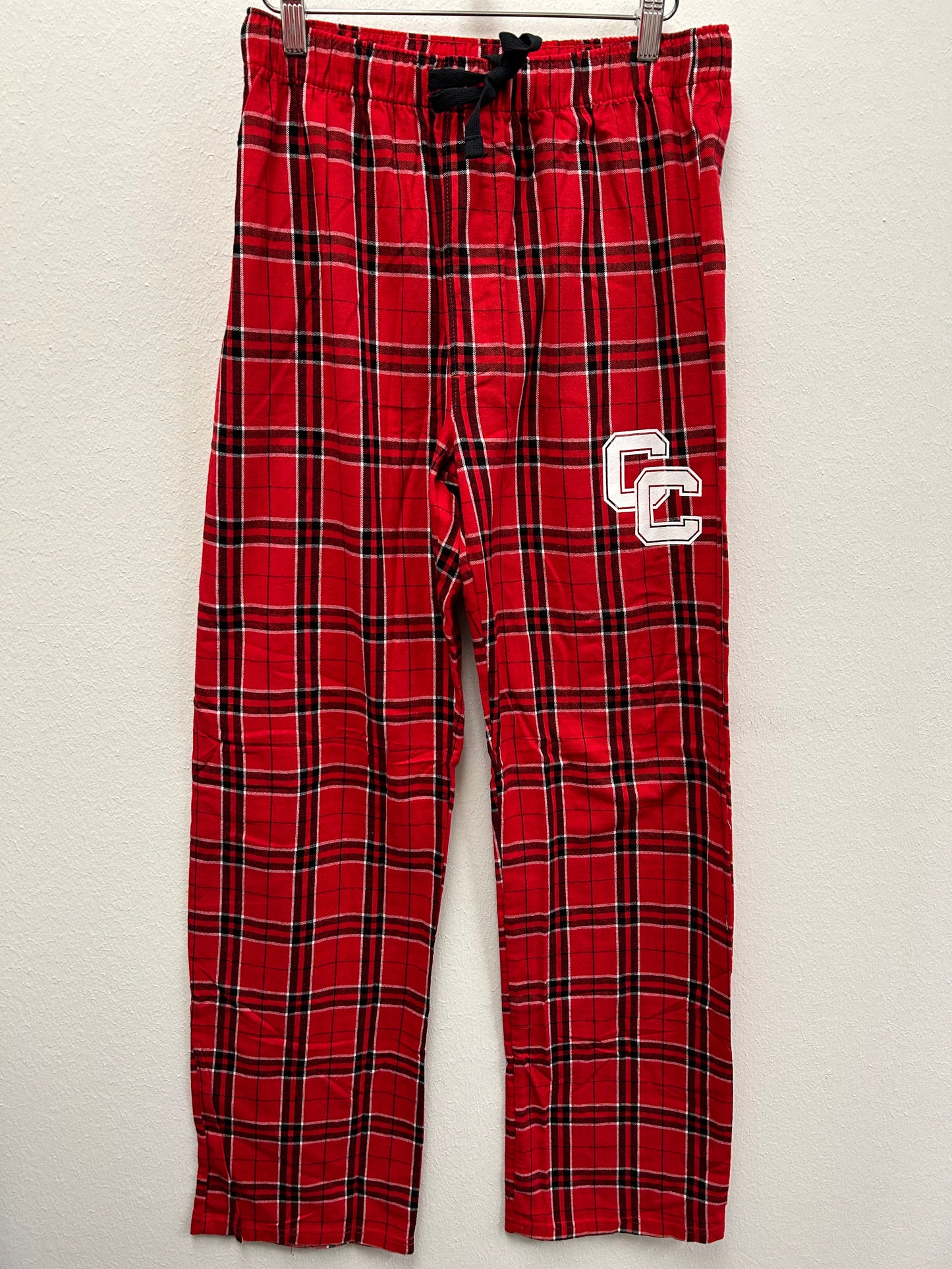 Red Plaid Flannel CC Pants