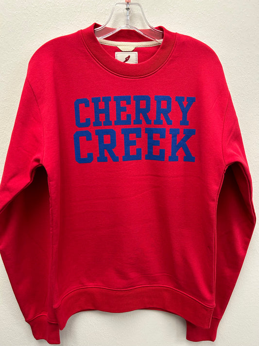 Red Cherry Creek Crewneck